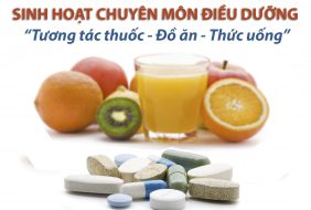 Sinh hoạt chuyên môn điều dưỡng “Tương tác thuốc – Thức ăn – Đồ uống”