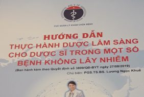 CỤC QUẢN LÝ KHÁM CHỮA BỆNH CÔNG BỐ TÀI LIỆU “HƯỚNG DẪN THỰC HÀNH DƯỢC LÂM SÀNG CHO DƯỢC SĨ TRONG MỘT SỐ BỆNH KHÔNG LÂY NHIỄM”