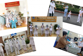 BỆNH VIỆN MẮT VÀ PHONG TRÀO THI ĐUA TUYÊN TRUYỀN PHÒNG CHỐNG DỊCH COVID-19