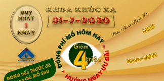 ĐÓNG PHÍ TRƯỚC - MỔ SAU