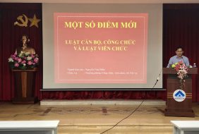 BUỔI TẬP HUẤN, PHỔ BIẾN PHÁP LUẬT NGÀY 03/11/2020