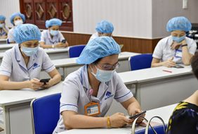 Bệnh viên Mắt tham gia Hội thi Điều dưỡng trưởng cấp Thành phố lần thứ 7
