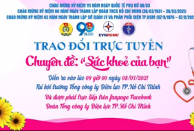 Đoàn Thanh niên Bệnh viện Mắt tham gia chương trình trao đổi trực tuyến chuyên đề “Sức khoẻ của bạn”