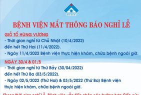 THÔNG BÁO NGHỈ LỄ GIỖ TỔ HÙNG VƯƠNG