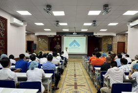 TẬP HUẤN VĂN HÓA GIAO TIẾP ỨNG XỬ CHO VC- NGƯỜI LAO ĐỘNG TẠI BỆNH VIỆN MẮT NĂM 2022
