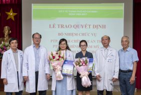 Trao Quyết định bổ nhiệm chức vụ Phó Trưởng phòng Hành chính quản trị và Phó Trưởng khoa Tạo hình thẩm mỹ – Thần kinh nhãn khoa trực thuộc Bệnh viện Mắt