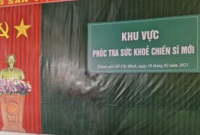 KHOA KHÚC XẠ HỖ TRỢ KHÁM PHÚC TRA SỨC KHỎE CHIẾN SỸ MỚI NHẬP NGŨ CỦA BỘ TƯ LỆNH TP. HCM TẠI TRUNG ĐOÀN GIA ĐỊNH NĂM 2023