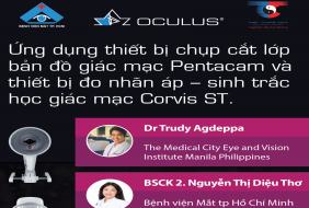 Bệnh viện Mắt – Ứng dụng thiết bị chụp cắt lớp bản đồ giác mạc Pentacam và thiết bị đo nhãn áp – sinh trắc học giác mạc Corvis ST