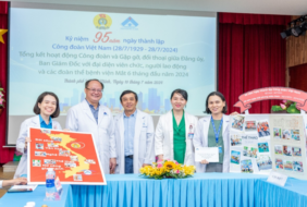 Công đoàn Bệnh viện Mắt thi báo tường “Công đoàn trong tôi” Kỷ niệm 95 năm Ngày thành lập Công đoàn Việt Nam (28/7/1929 – 28/7/2024)