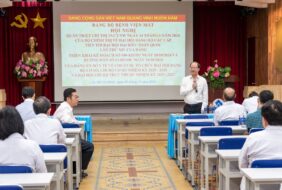 Đảng bộ Bệnh viện Mắt tập trung quán triệt các Chỉ thị, Nghị quyết cấp trên, hướng đến Đại hội Đảng các cấp nhiệm kỳ 2025 – 2030