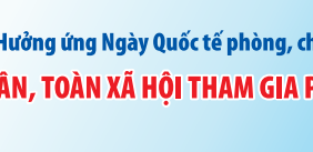 HƯỞNG ỨNG NGÀY QUỐC TẾ PHÒNG, CHỐNG DỊCH BỆNH (27/12)