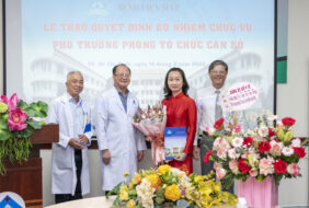 Bệnh viện Mắt tổ chức Lễ trao quyết định tiếp nhận và bổ nhiệm chức vụ Phó trưởng phòng Tổ chức cán bộ