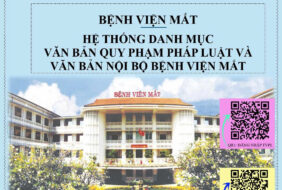 HỆ THỐNG DANH MỤC VĂN BẢN QUY PHẠM PHÁP LUẬT VÀ VĂN BẢN NỘI BỘ ÁP DỤNG TRONG HOẠT ĐỘNG CỦA CÁC KHOA, PHÒNG TẠI BỆNH VIỆN MẮT