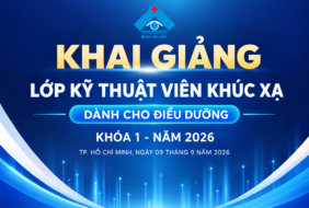 KHAI GIẢNG LỚP KỸ THUẬT VIÊN KHÚC XẠ DÀNH CHO ĐIỀU DƯỠNG